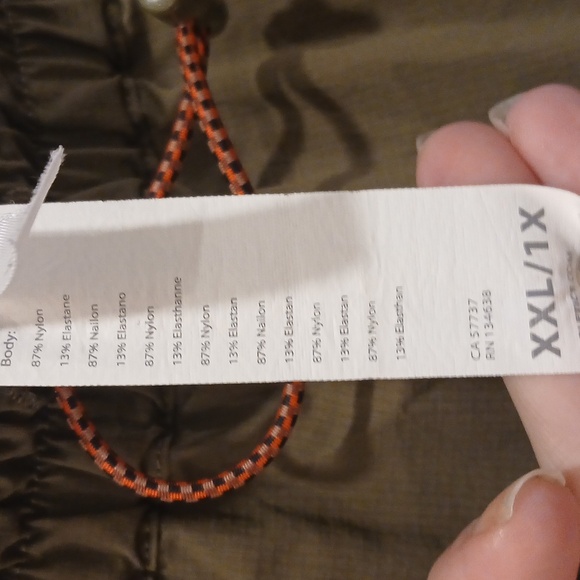 Fabletics Olive Green Heights Cargo Pant Size XXL/1X - Picture 6 of 7